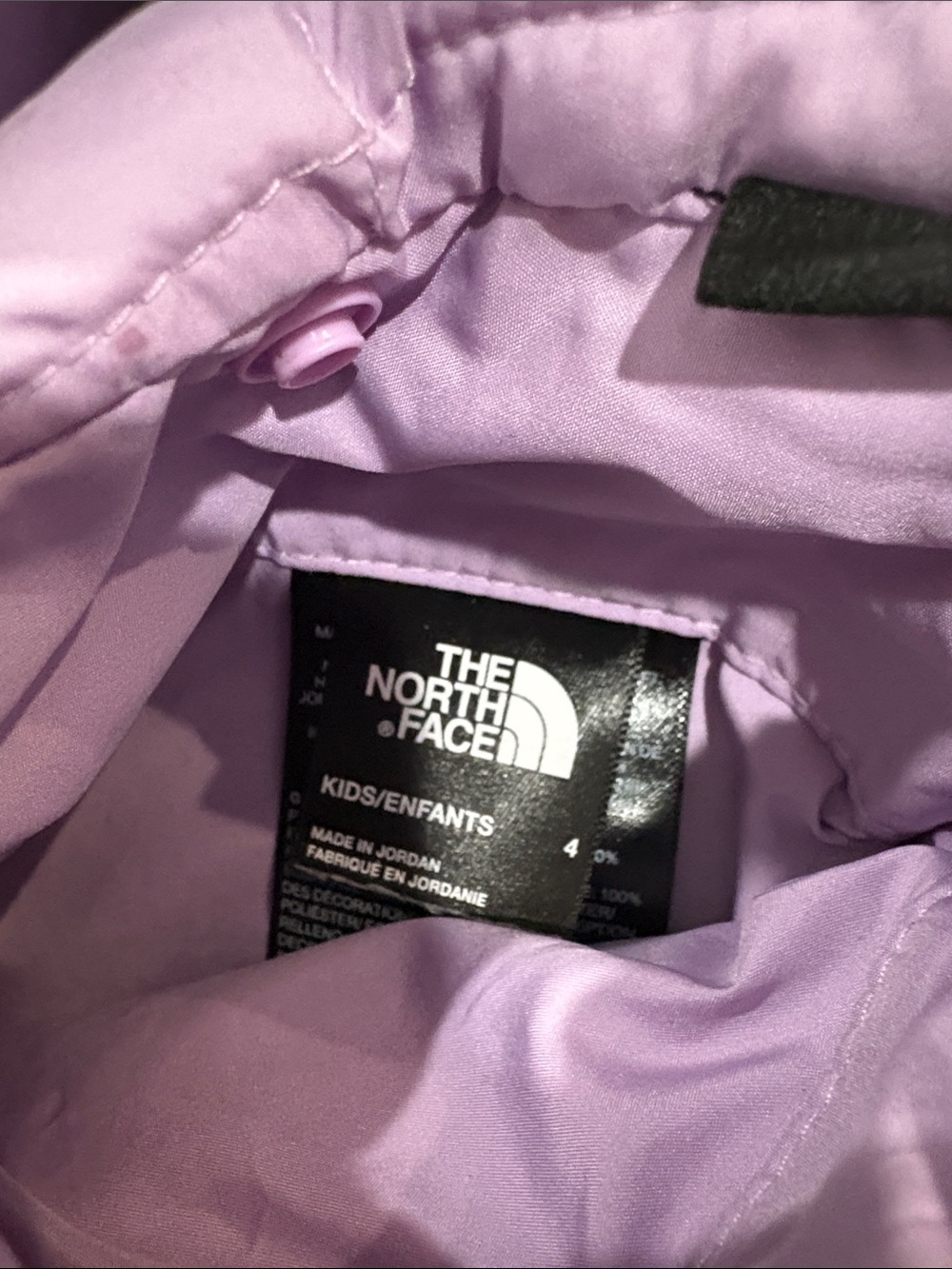 The North Face Lilac Girls' Packable Puffer Jacket - Picture 9 of 9